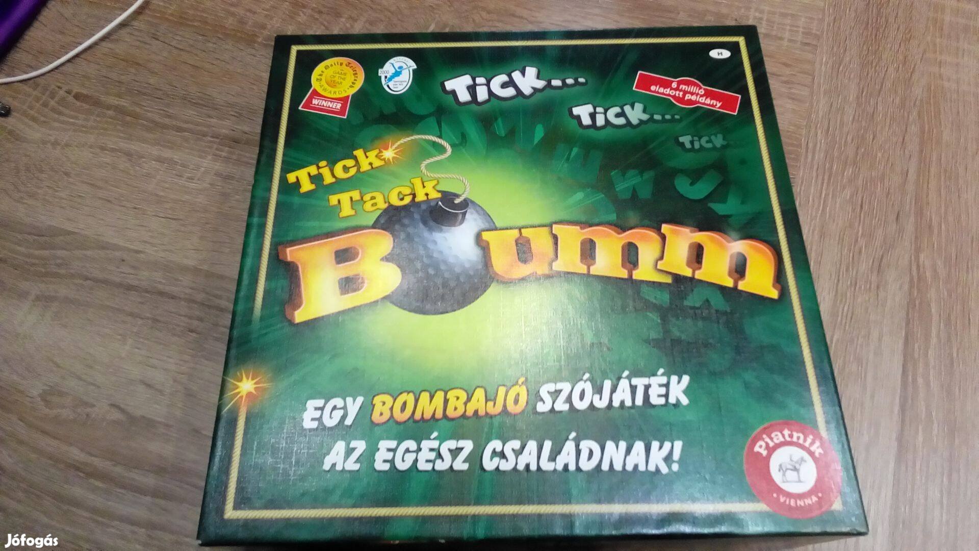 Tick Tack Bumm társasjáték