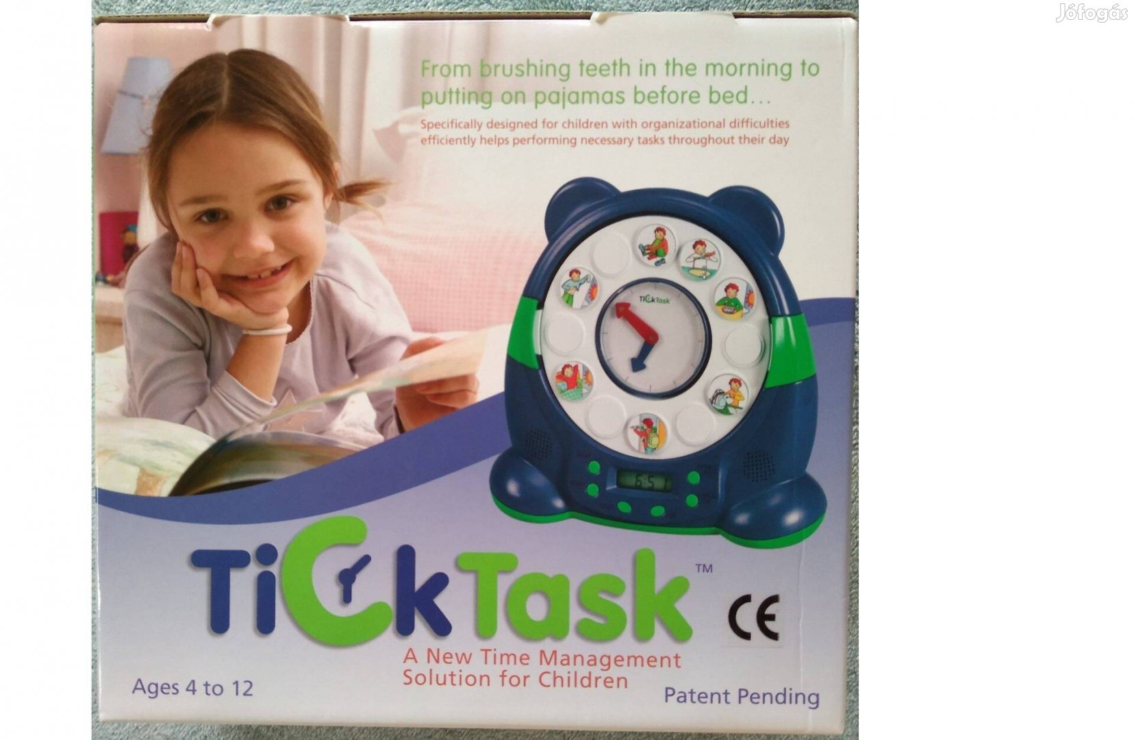Tick Task - A napi teendők órája játék gyerekeknek