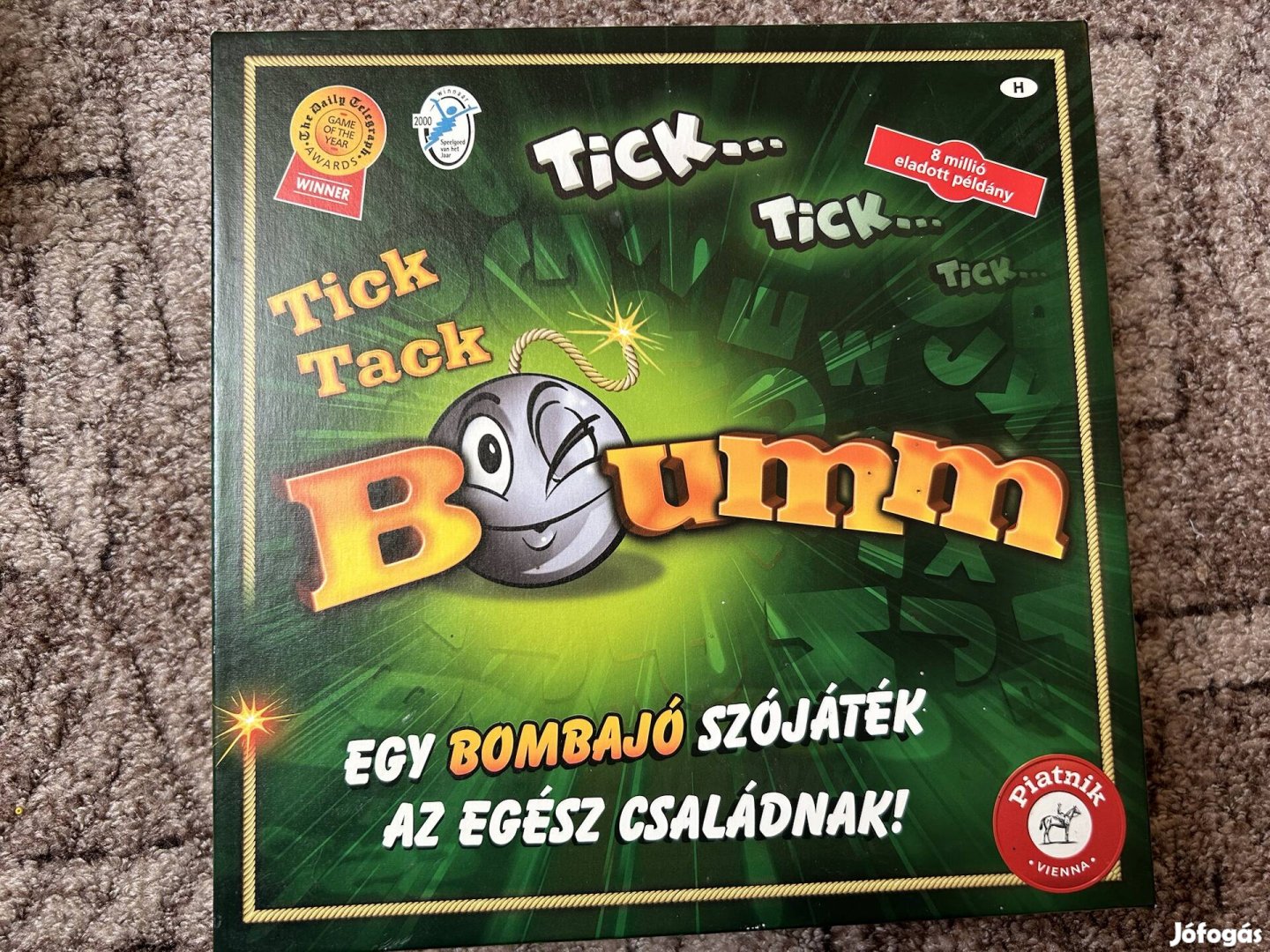 Tick -Tack Bumm társasjáték