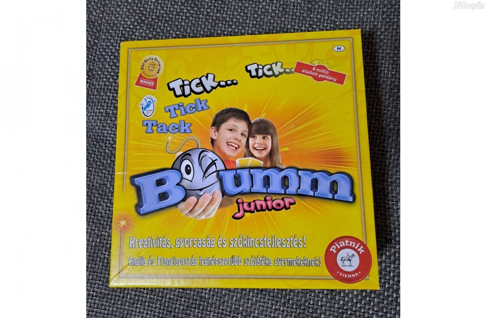 Tick tack bumm junior társas játék társasjáték