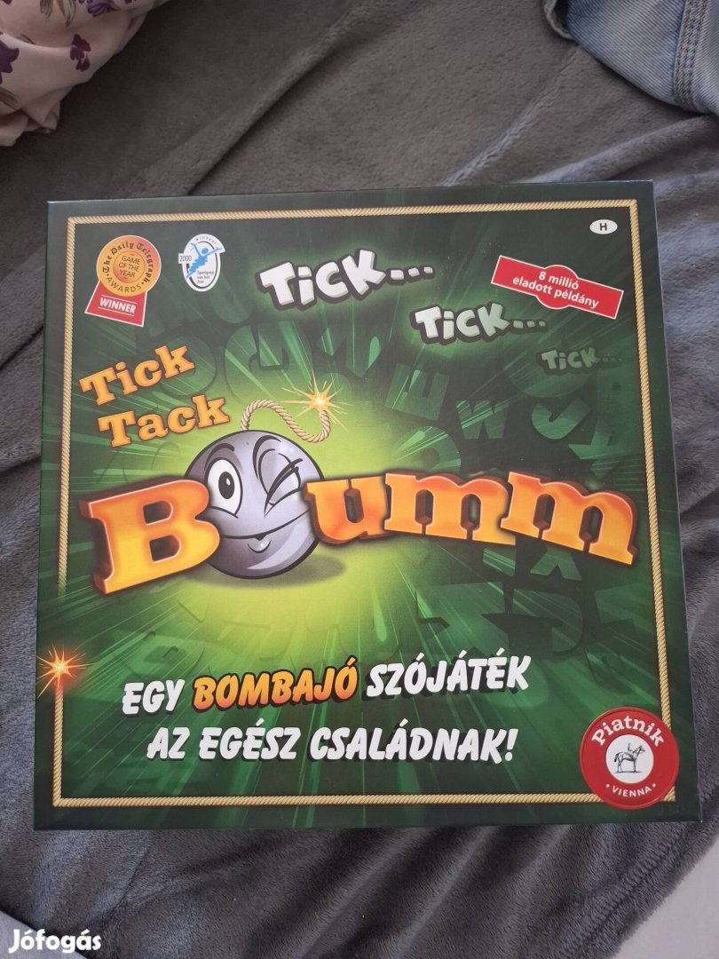 Tick tack bumm társasjáték