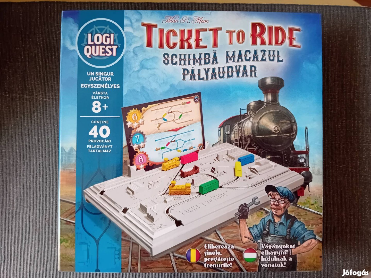 Ticket to Ride Logi Quest bontatlan társasjáték 