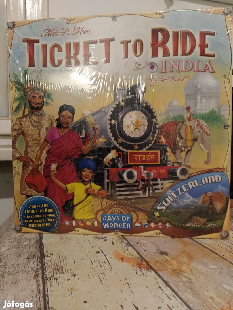 Ticket to Ride - India/Svájc