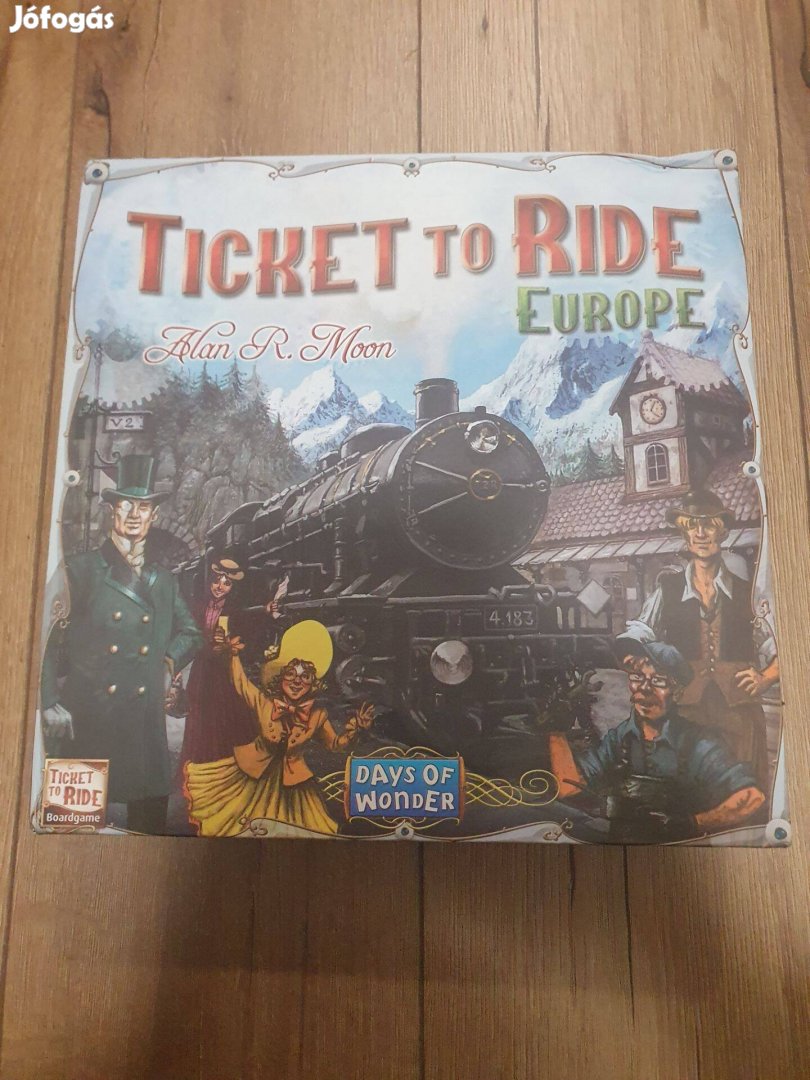 Ticket to ride Európa (Europe) Új, Zug um Zug
