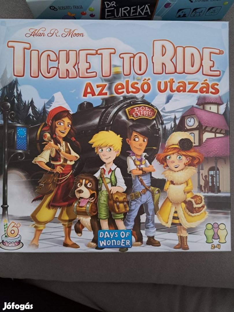 Ticket to ride- Az első utazás-társasjáték