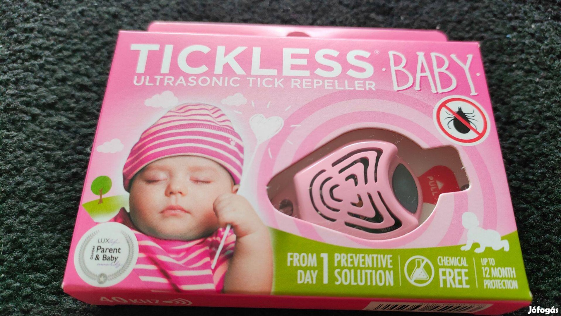 Tickless Baby Ultahangos kullancs- és bolhariasztó gyermekek számára