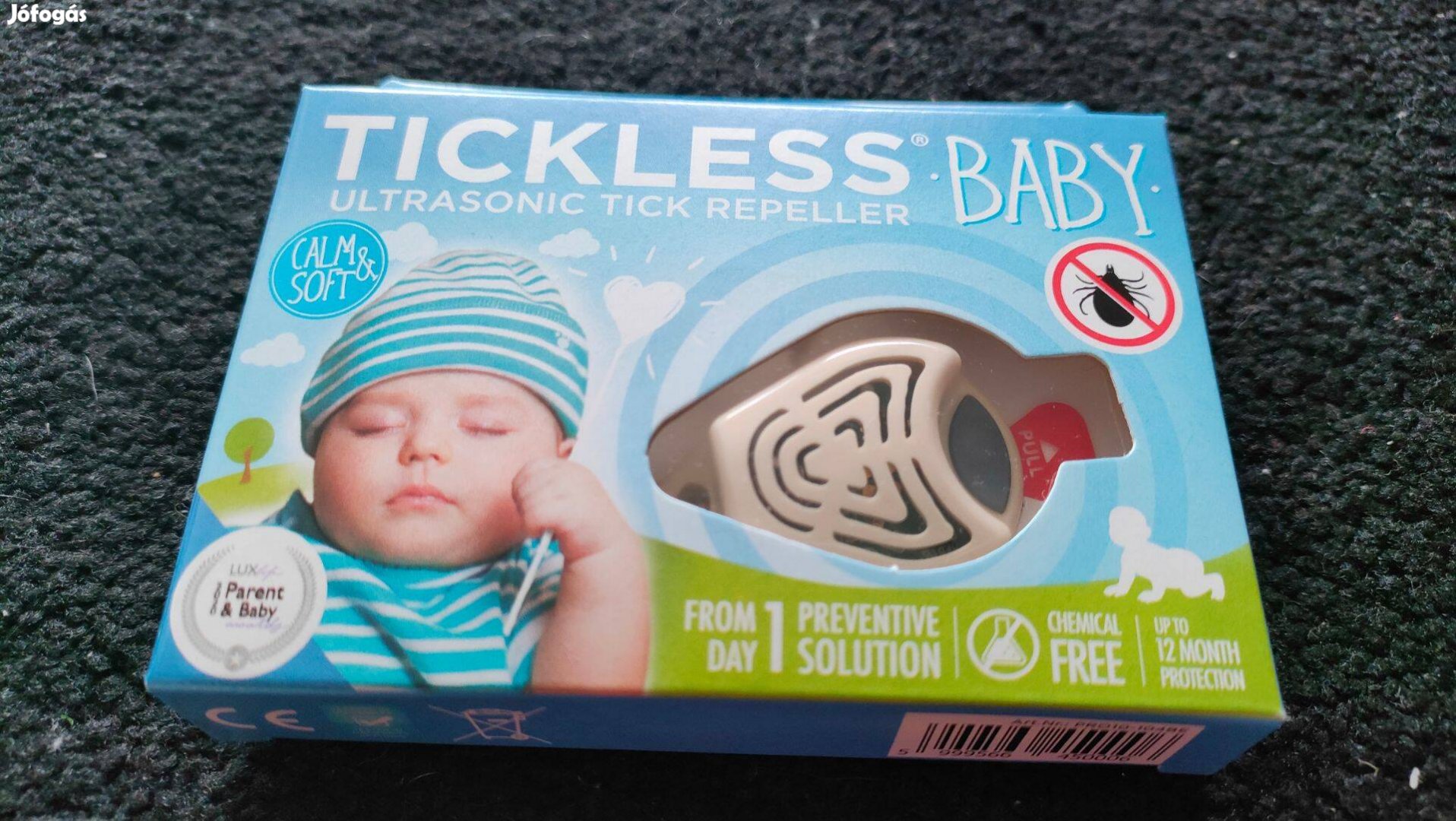 Tickless Baby Ultahangos kullancs- és bolhariasztó gyermekek számára