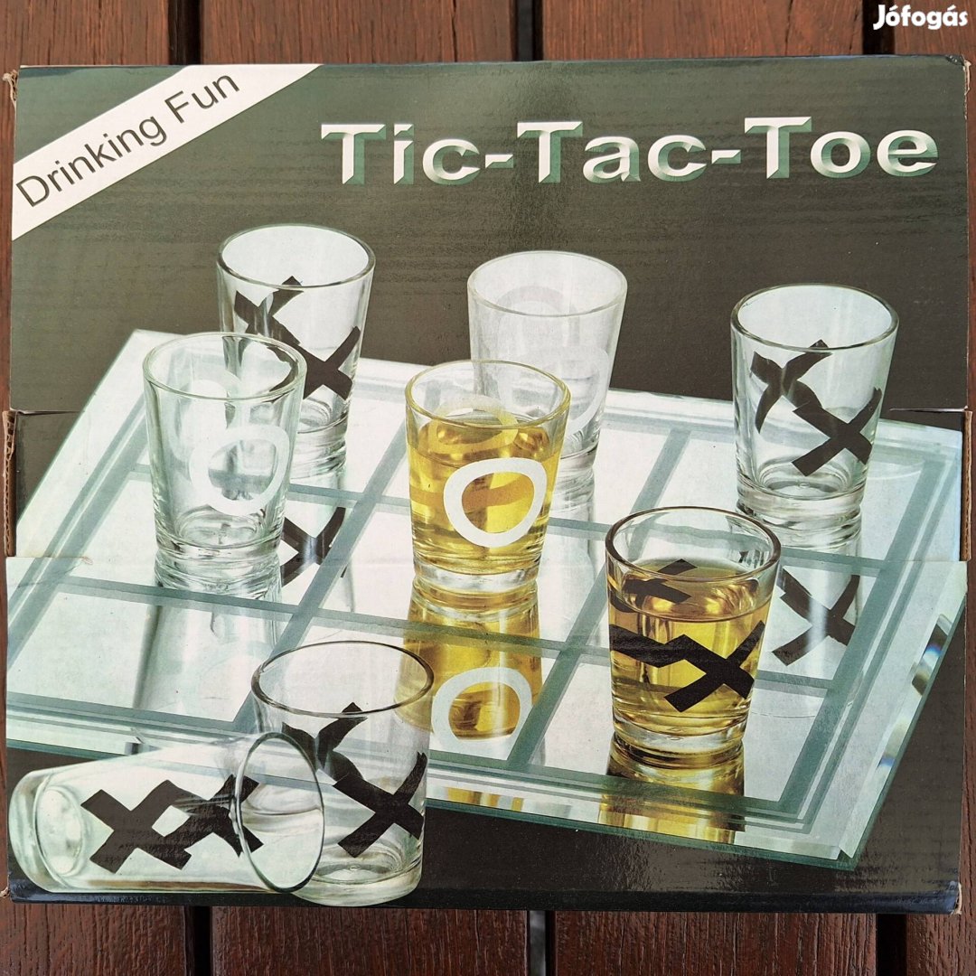 Tictactoe felnőtt ivós játék partyjáték