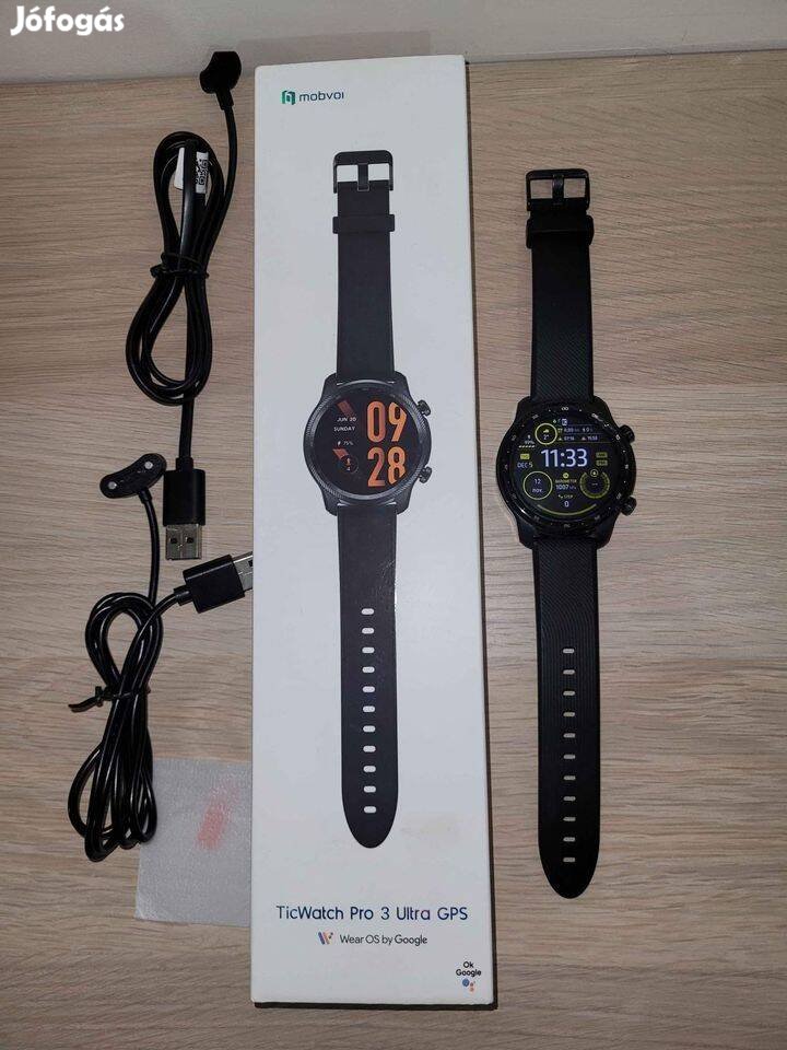 Ticwatch 3 pro ultra gps Wearos okosóra 