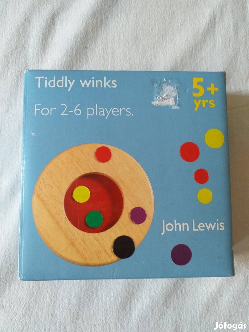 Tiddlywinks fa ügyességi társasjáték