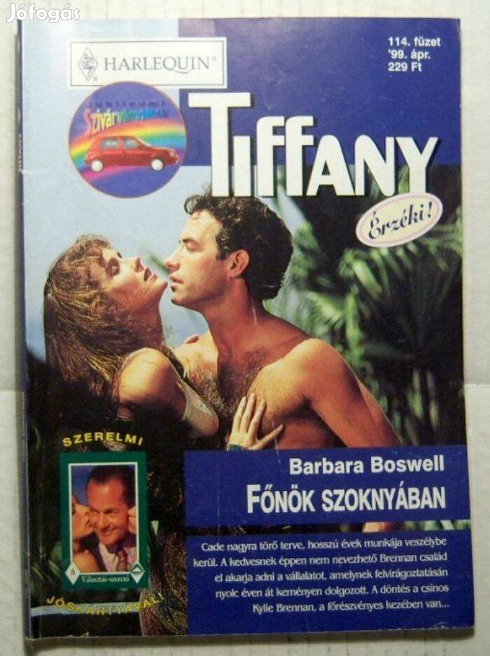 Tiffany 114. Főnök Szoknyában (Barbara Boswell) 1999 (2kép+tartalom)