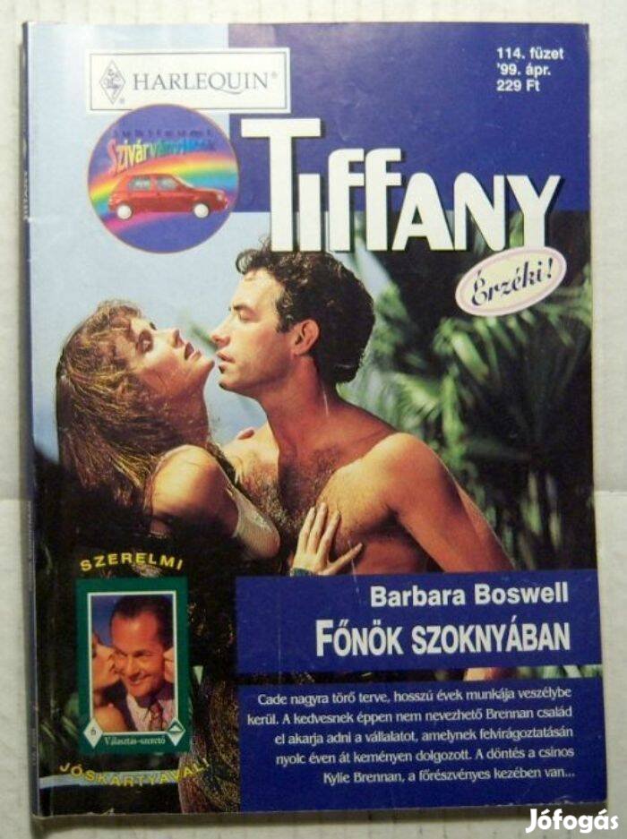 Tiffany 114. Főnök Szoknyában (Barbara Boswell) 1999 (2kép+tartalom)