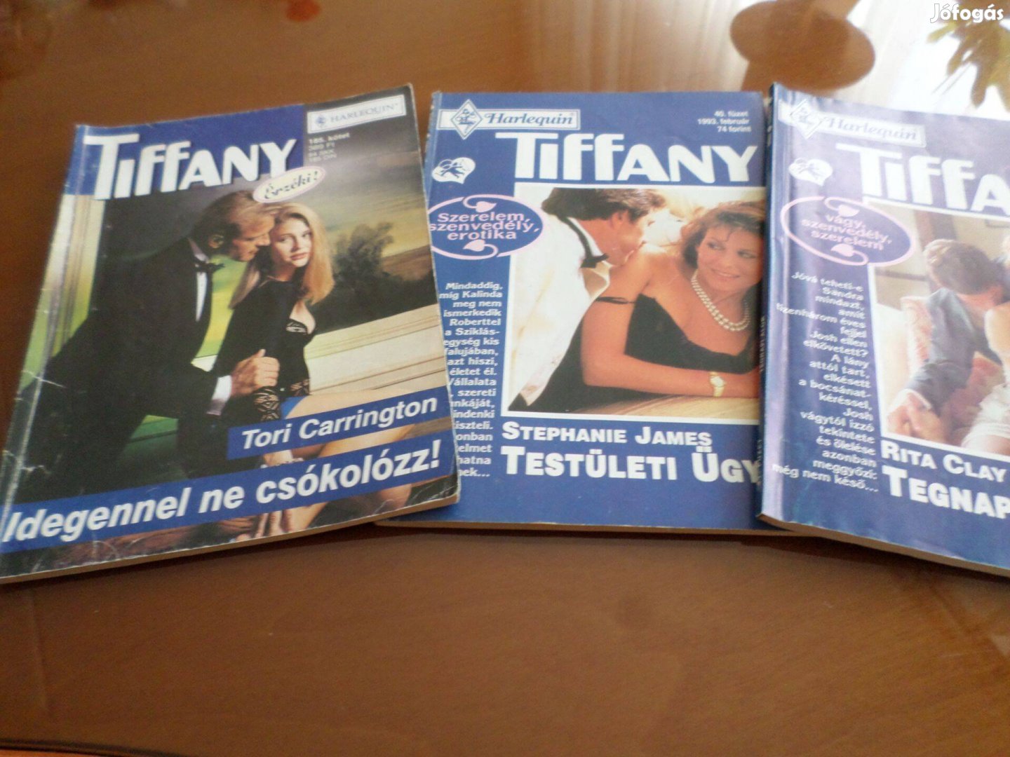 Tiffany 185. kötet Tori Carrington Idegennel ne csókolózz Romantikus
