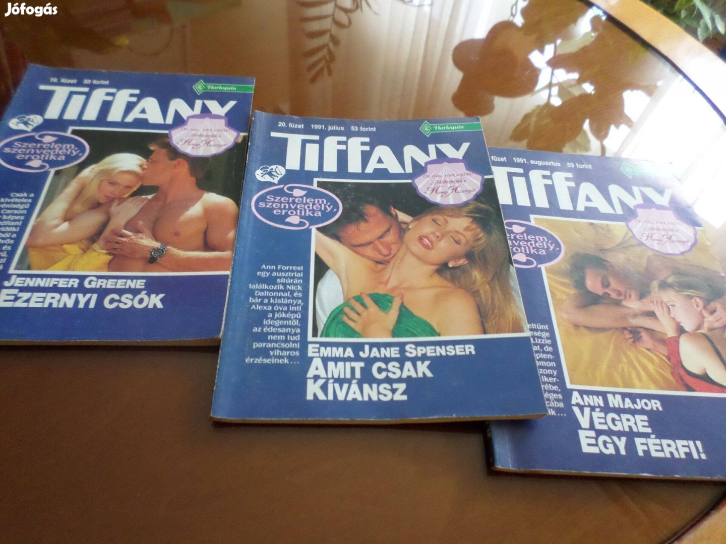 Tiffany 19-21. Jennifer Greene Ezernyi csók, 3 db együtt Romantikus