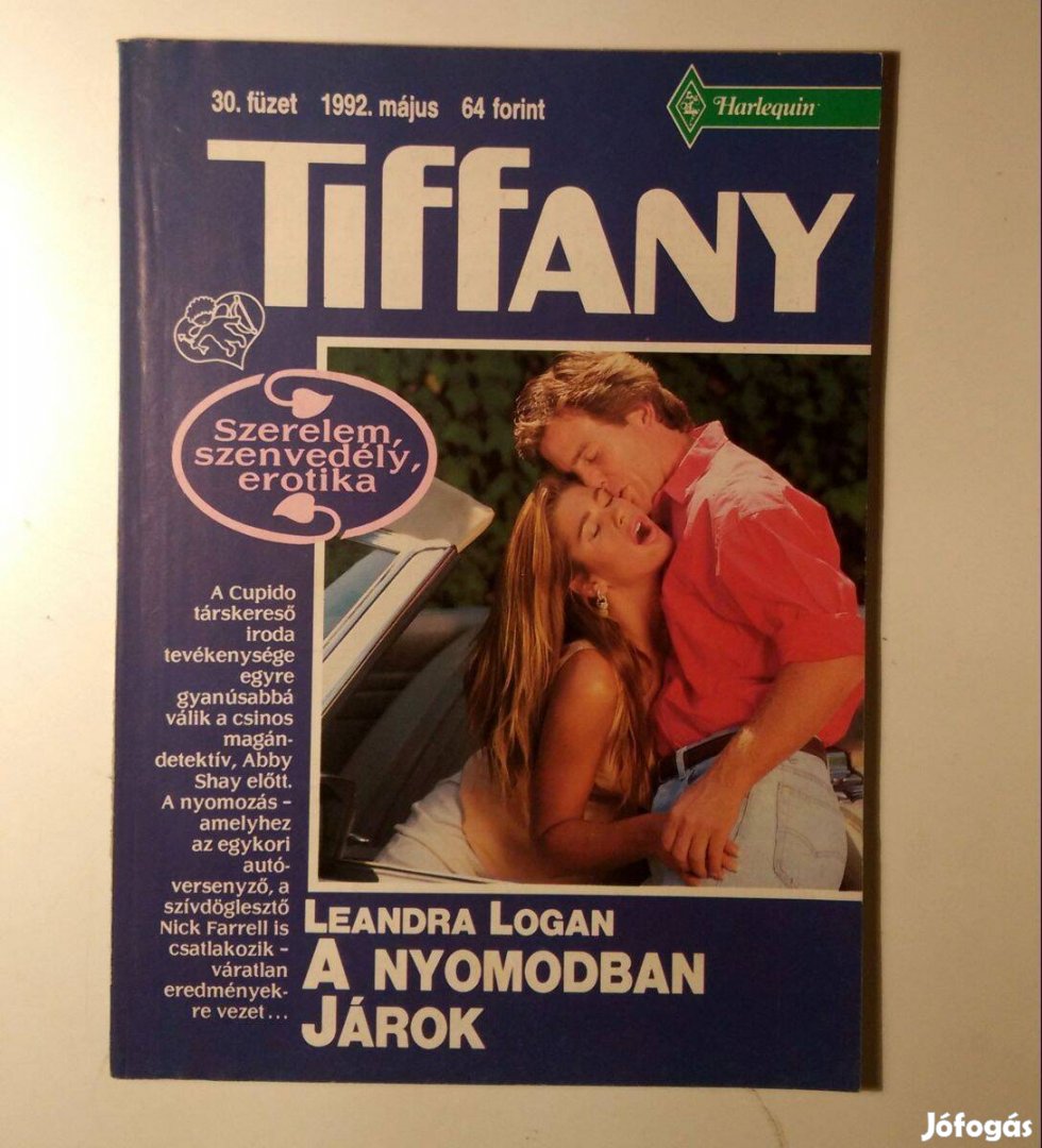 Tiffany 30. A Nyomodban Járok (Leandra Logan) 1992 (6kép+tartalom)