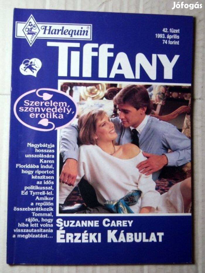 Tiffany 42. Érzéki Kábulat (Suzanne Carey) 1993 (romantikus)