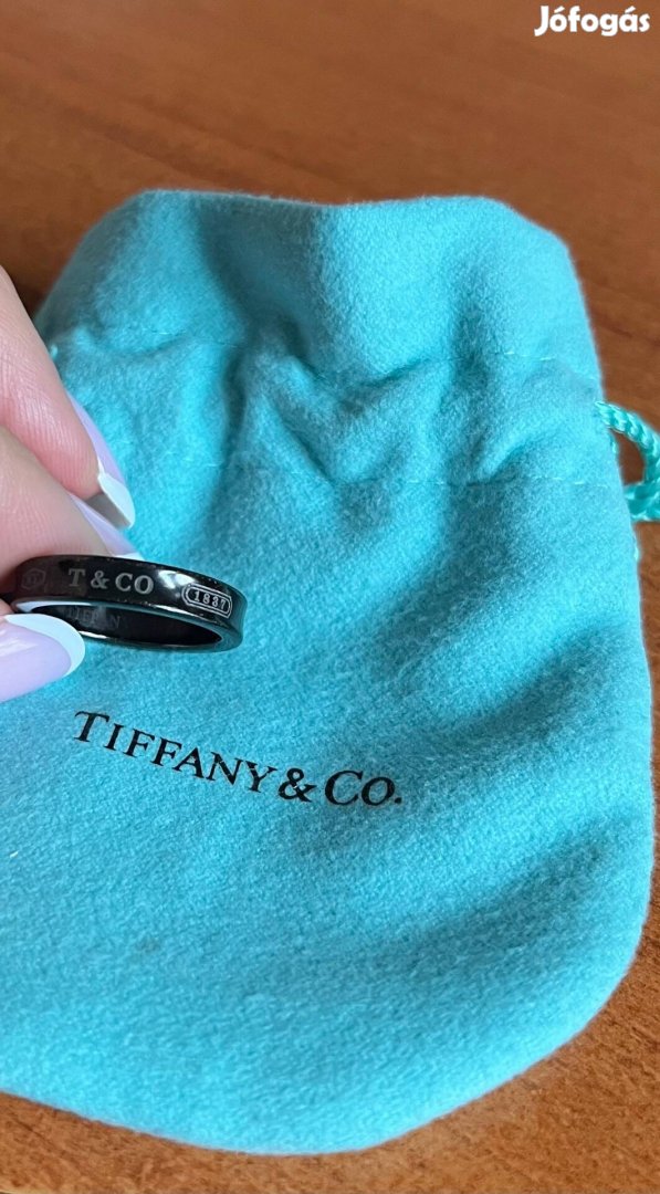 Tiffany & Co. 1837 titanium ring 16mm