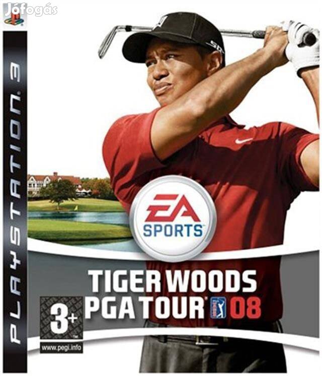 Tiger Woods PGA Tour 08 PS3 játék