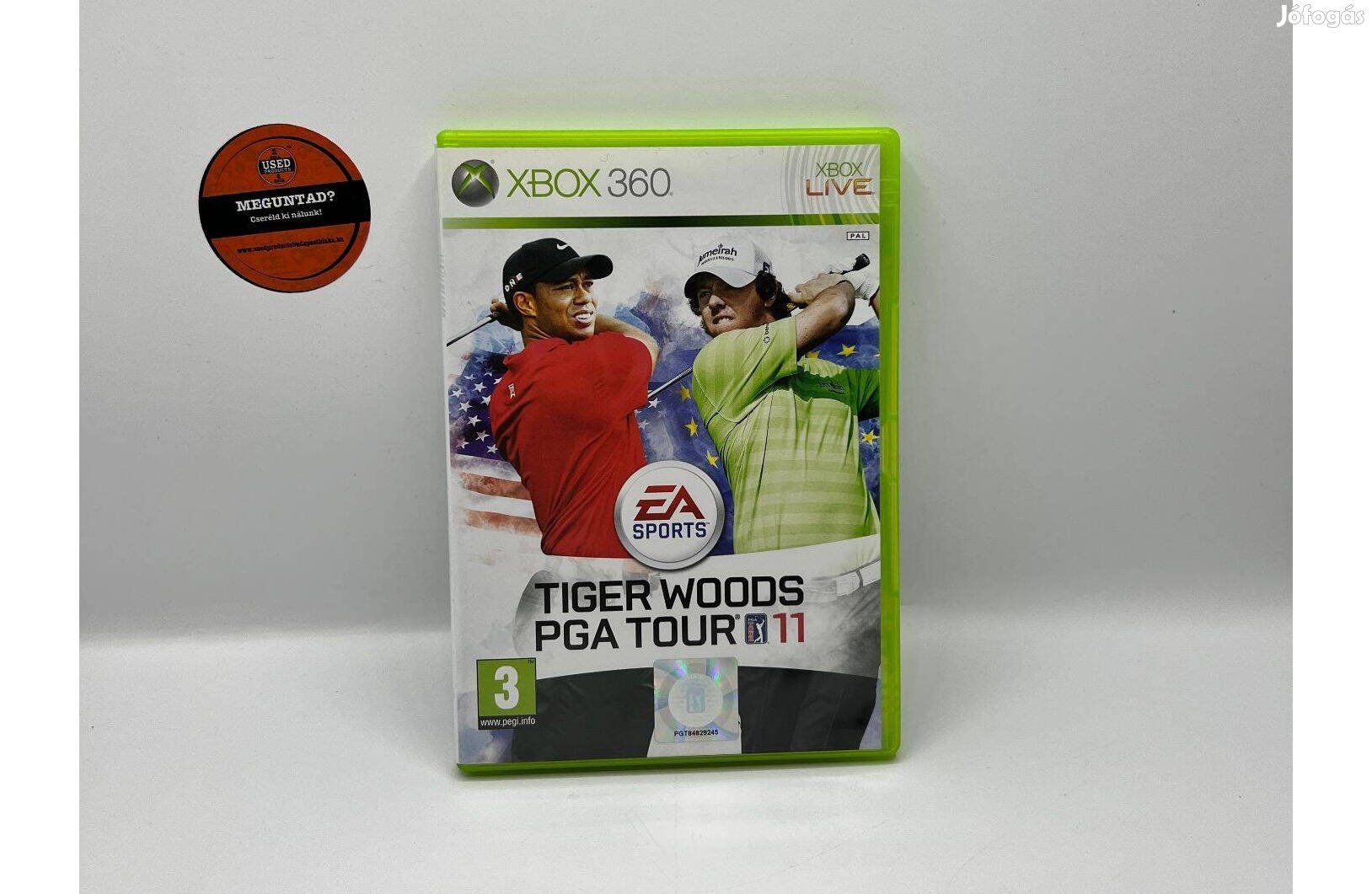 Tiger Woods PGA Tour 11 - Xbox 360 játék, használt