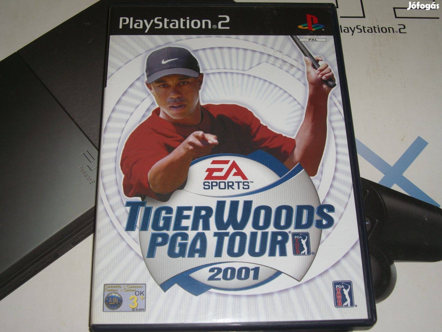 Tiger Woods PGA Tour 2001 - Ps2 eredeti lemez eladó