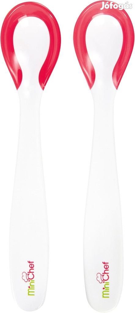 Tigex Minichef hőérzékeny szilikon kanál 2db, OUTLET termék