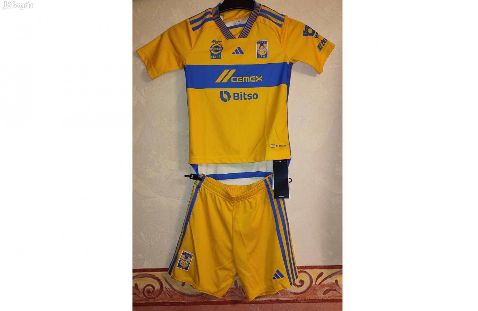 Tigres de la Uanl eredeti adidas gyerek mez szett (116)