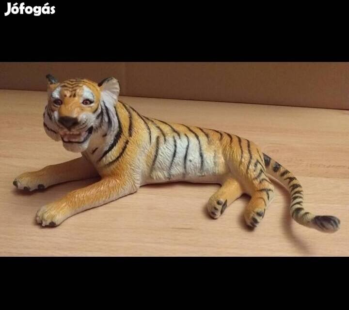 Tigris gumi figura, játék