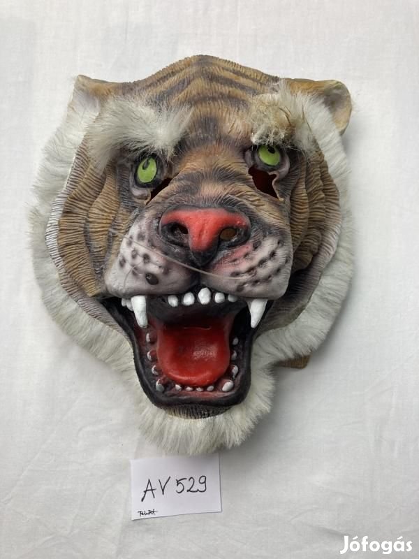 Tigris maszk, tigris jelmez maszk AV529