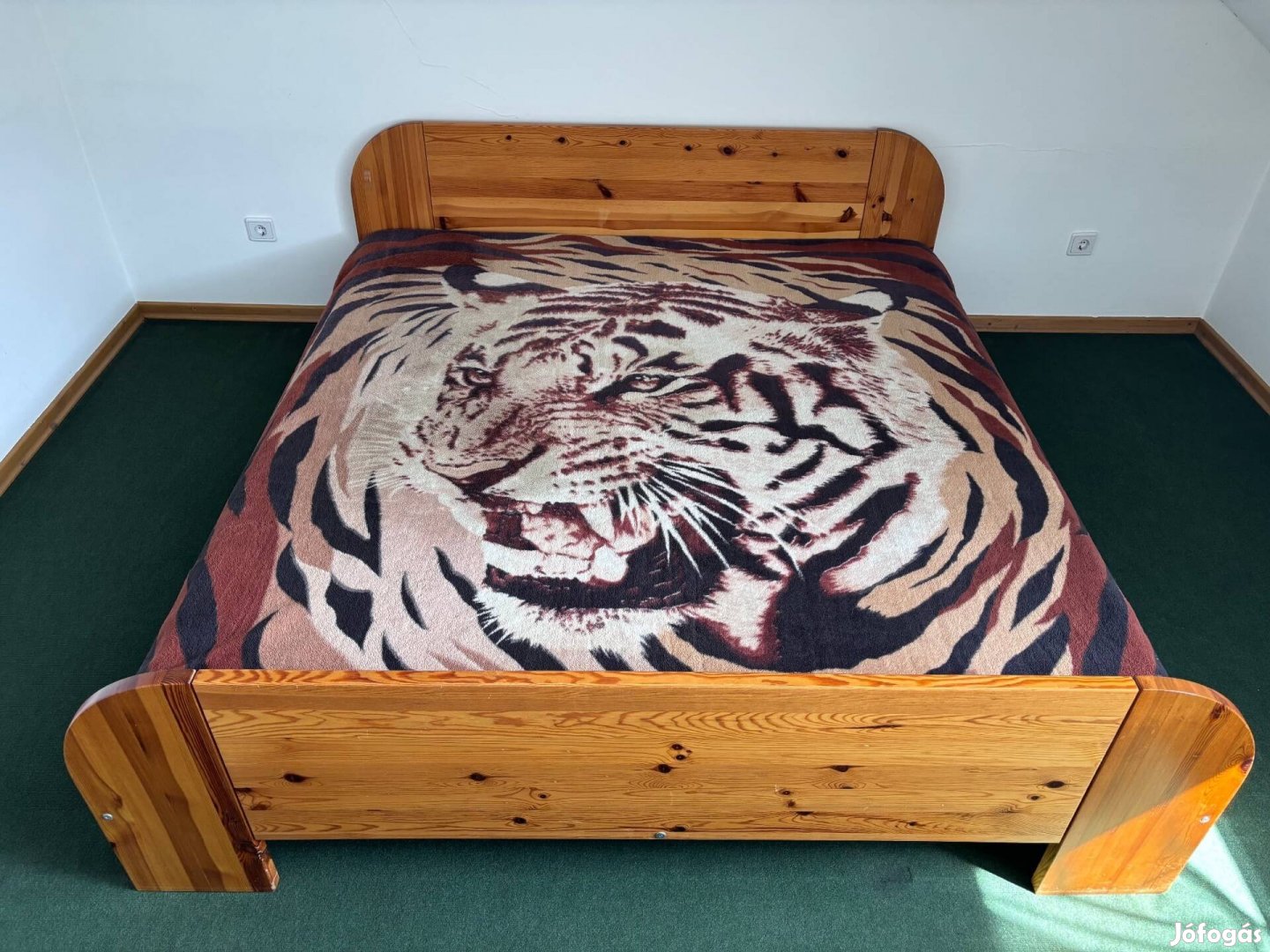 Tigris mintás ágytakaró állatmintás takaró