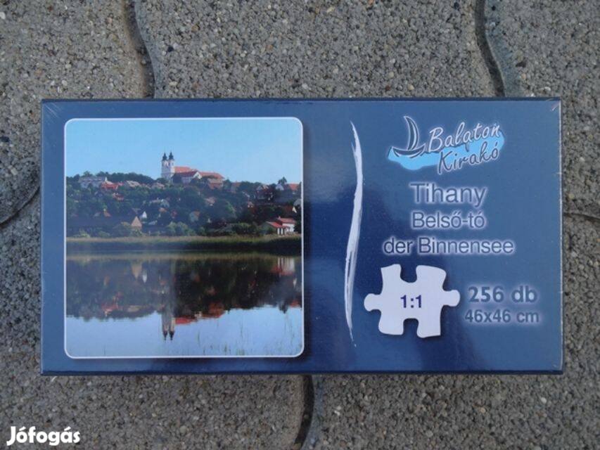 Tihany belső-tó kirakó még nem használt