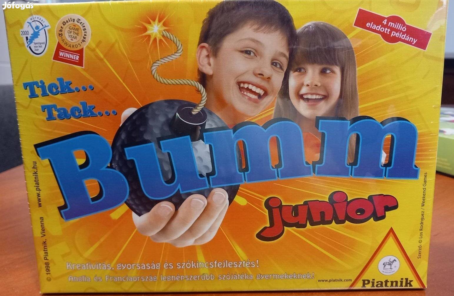 Tik Tak Bumm Junior társasjáték