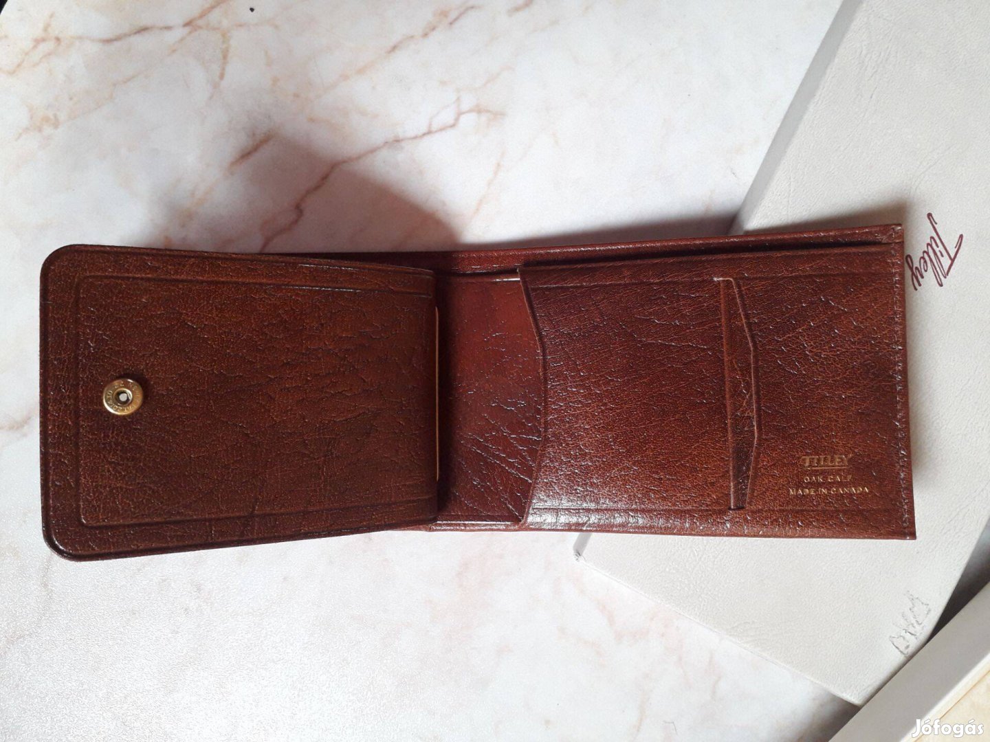Tilley, Oak Calf kanadai bőr pénztárca