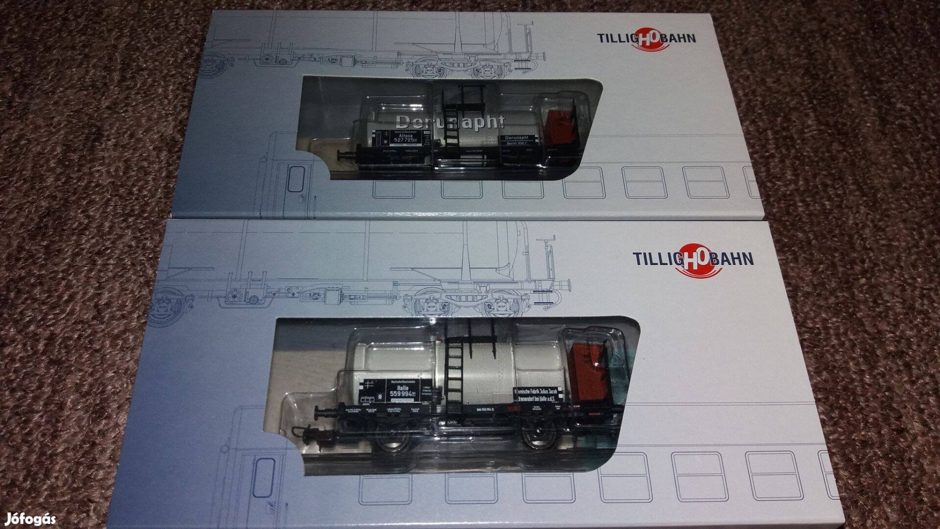 Tillig 76784-77052 H0 DRG tartályvagonok - új