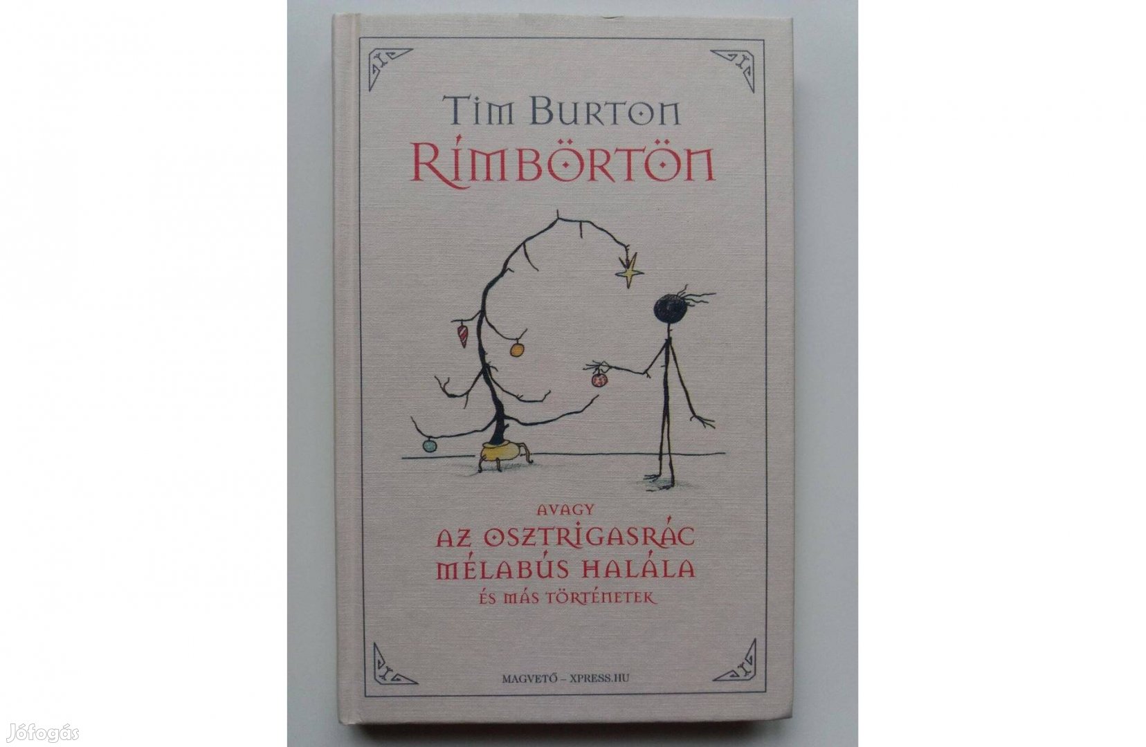 Tim Burton: Rímbörtön (új, olvasatlan pld.)