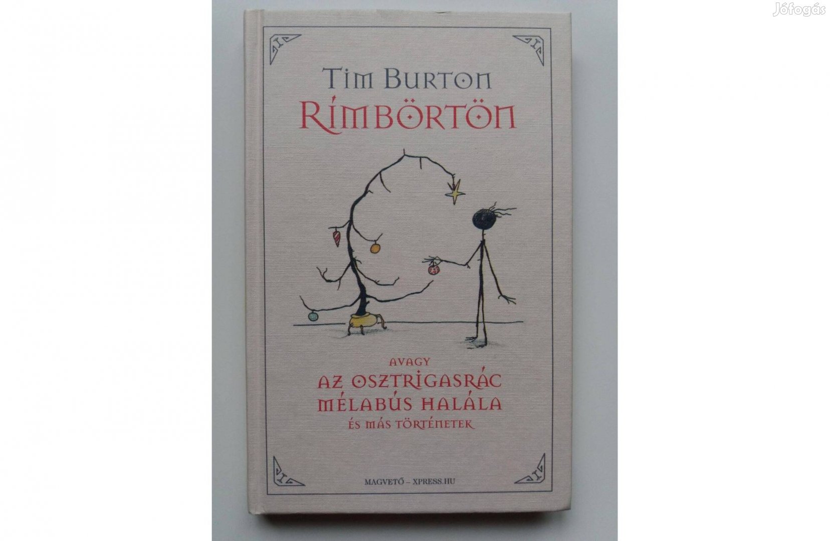 Tim Burton: Rímbörtön (új, olvasatlan pld.)