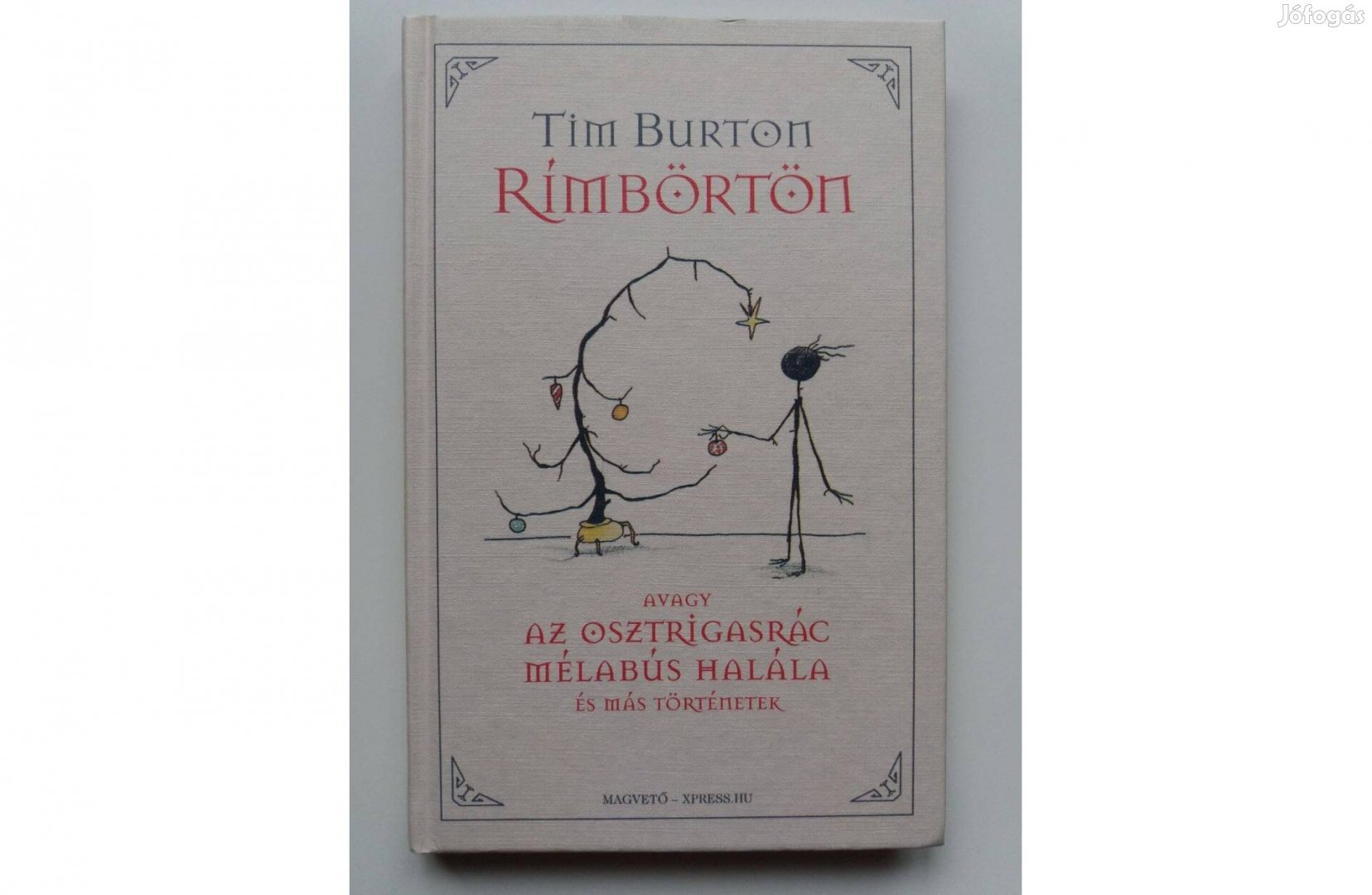 Tim Burton: Rímbörtön (új, olvasatlan pld.)