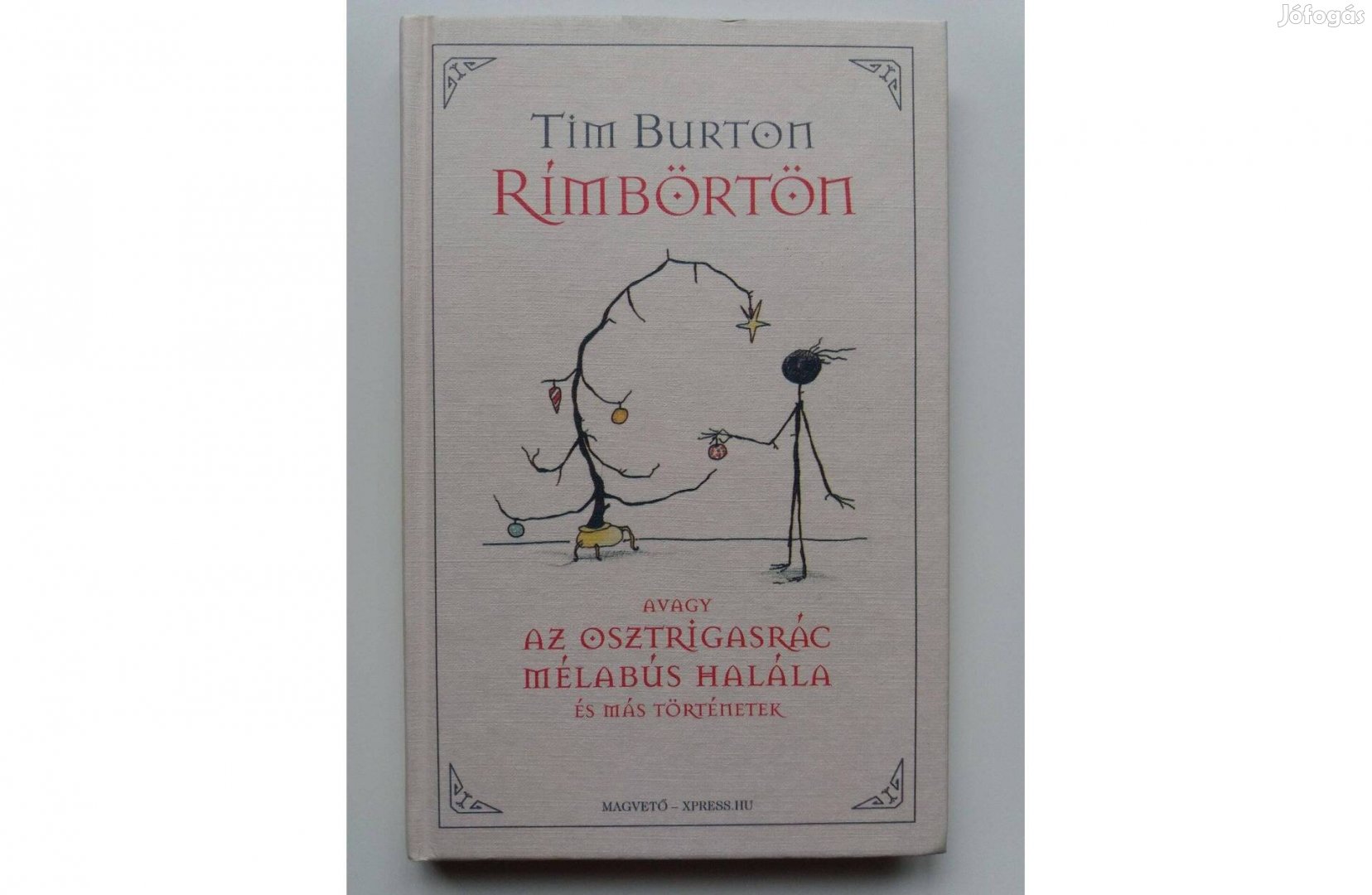 Tim Burton: Rímbörtön (új, olvasatlan pld.)