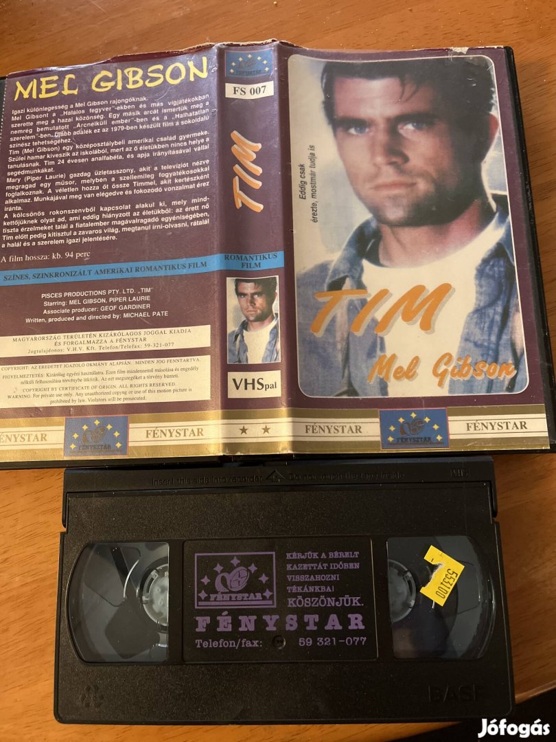 Tim Mel Gibson vhs