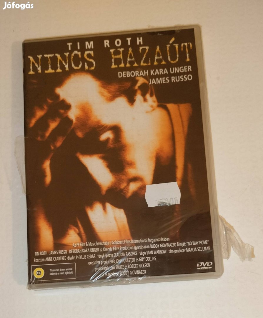 Tim Roth Nincs hazaút dvd bontatlan feliratos 