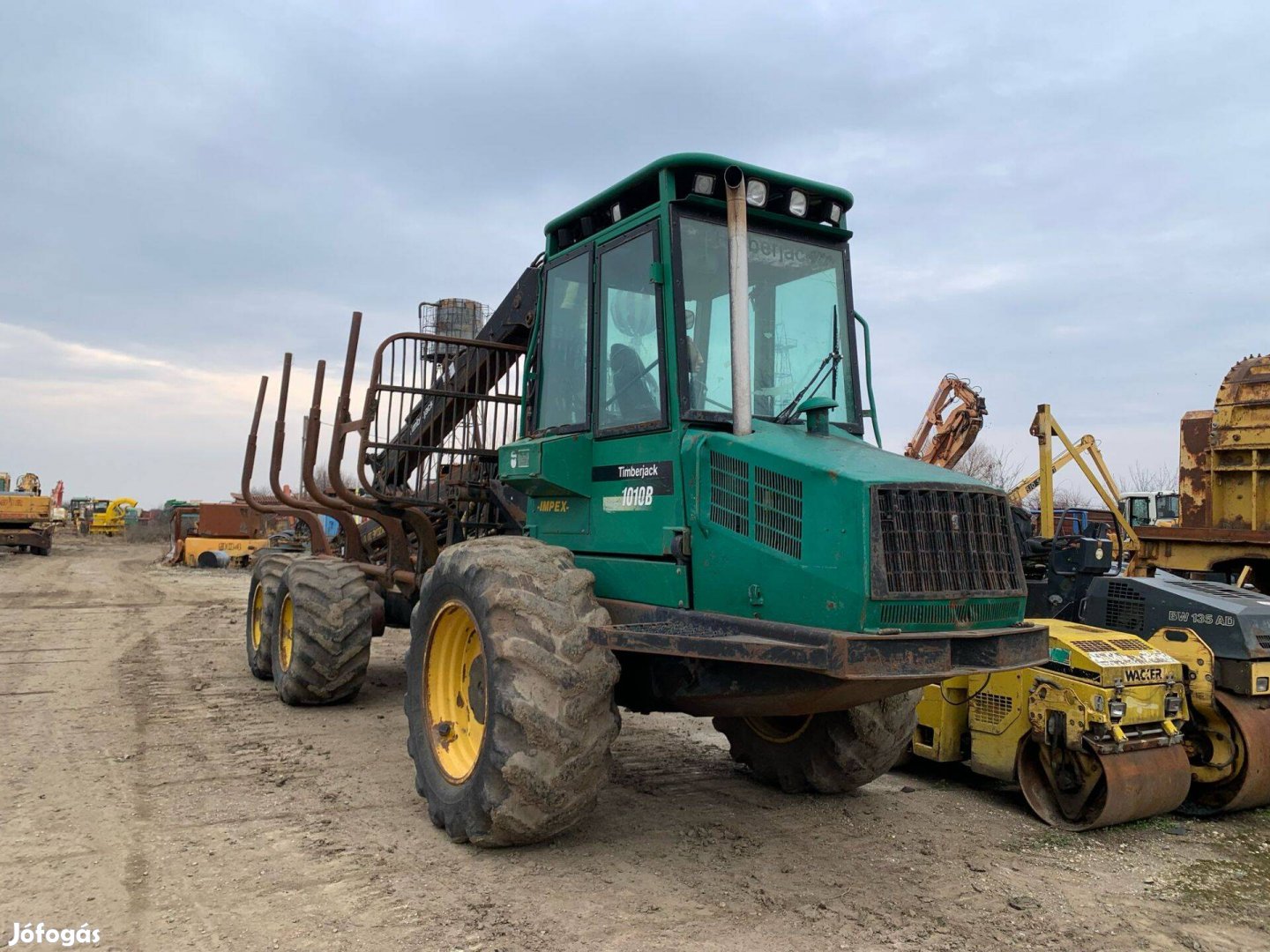 Timberjack 1010B erdészeti fakitermelő forwarder gép