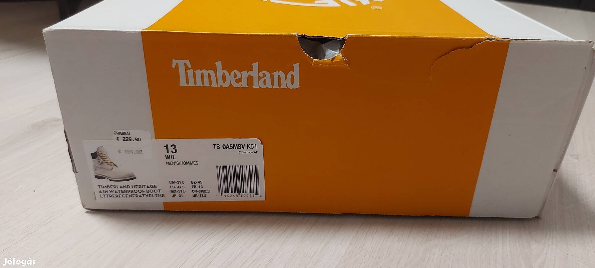 Timberland Heritage 6 inch premium bakancs