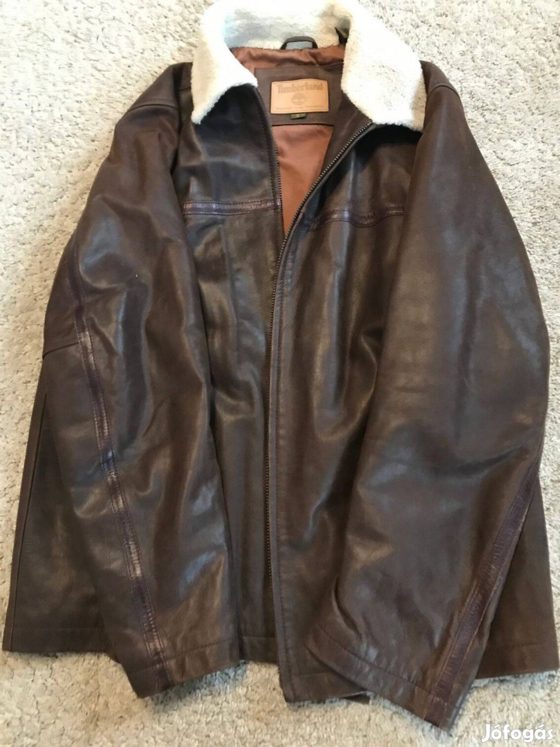 Timberland Pilóta bőrzseki.L-es méret.Újszerű állapotú!