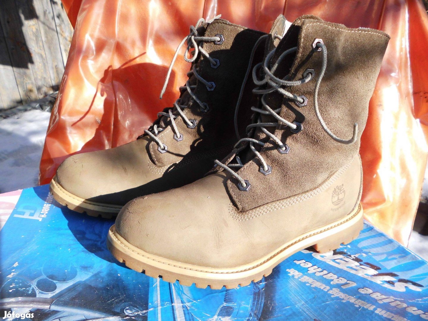 Timberland barna bőr 38.5-es női téli bakancs eladó,