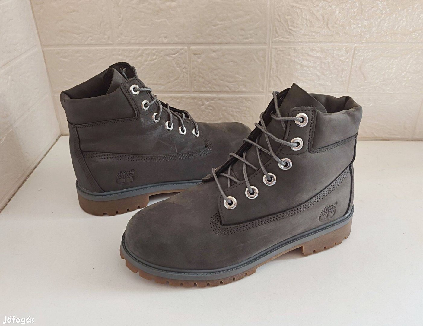 Timberland bőr, női bakancs 38-as gyakorlatilag Új! Vízálló!