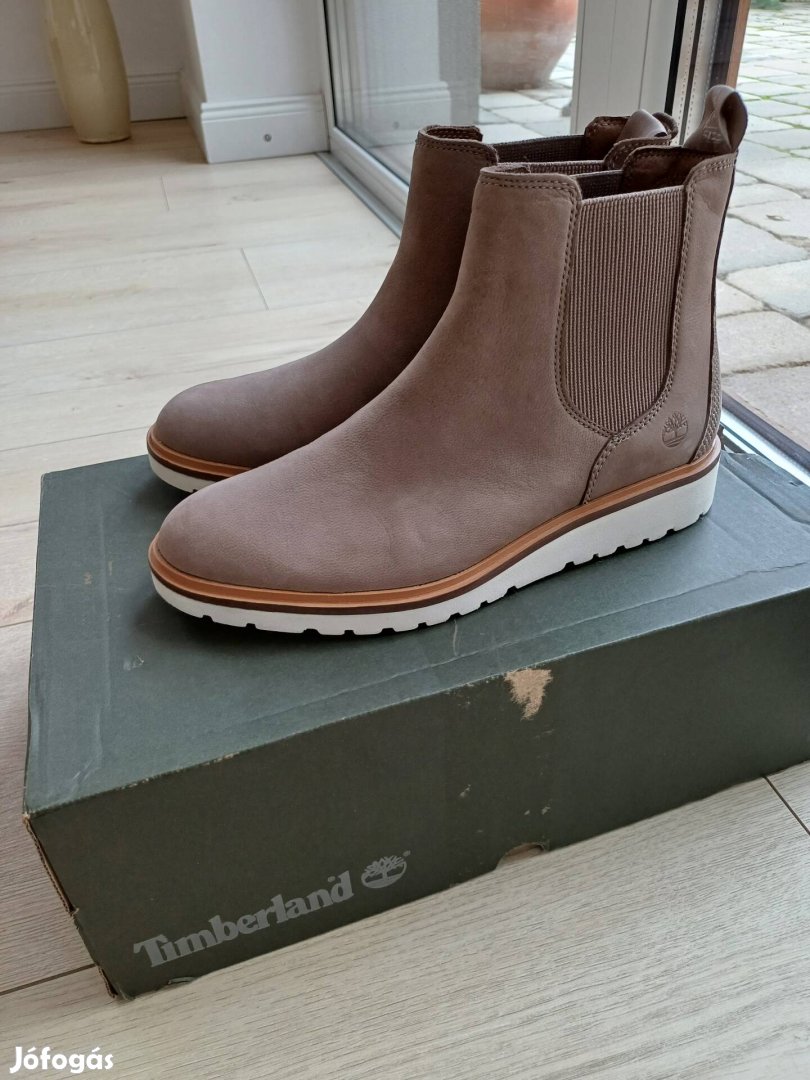 Timberland chelsea nubuk bokacsizma új 38