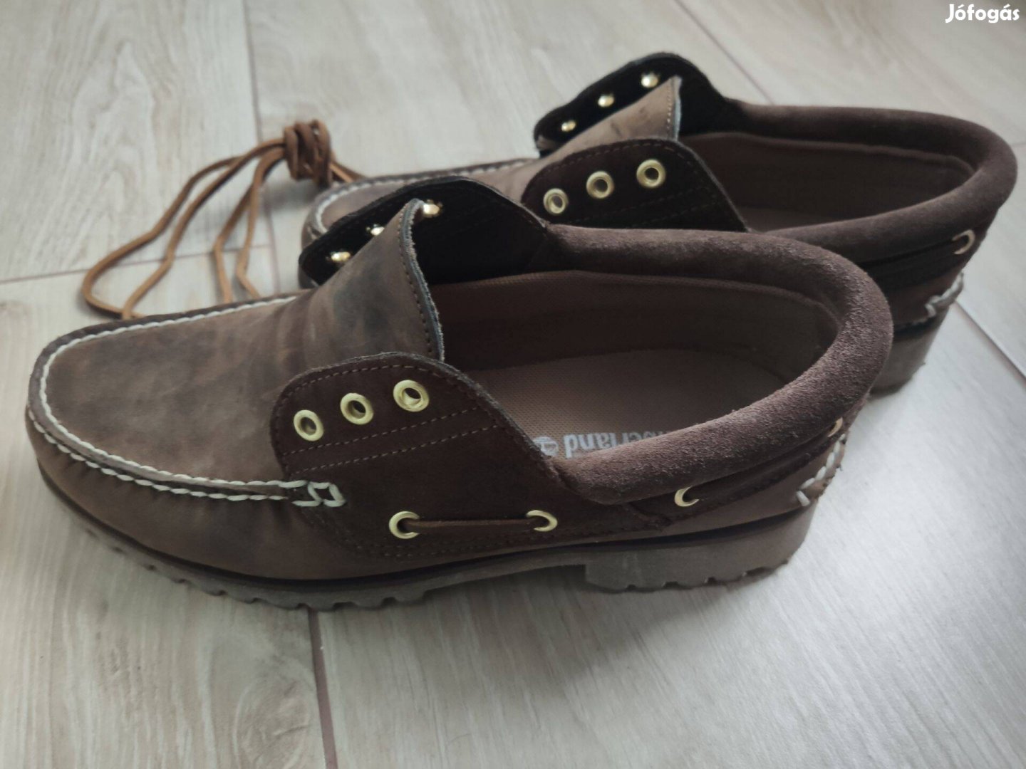Timberland férfi bőr vitorlás cipő 41-es 42-es lábra (boot shoes 41,5)