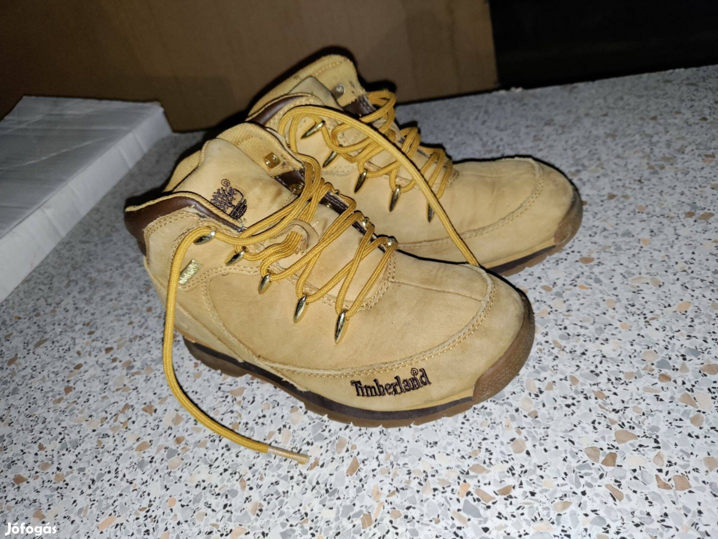 Timberland gyerek bakancs velúr