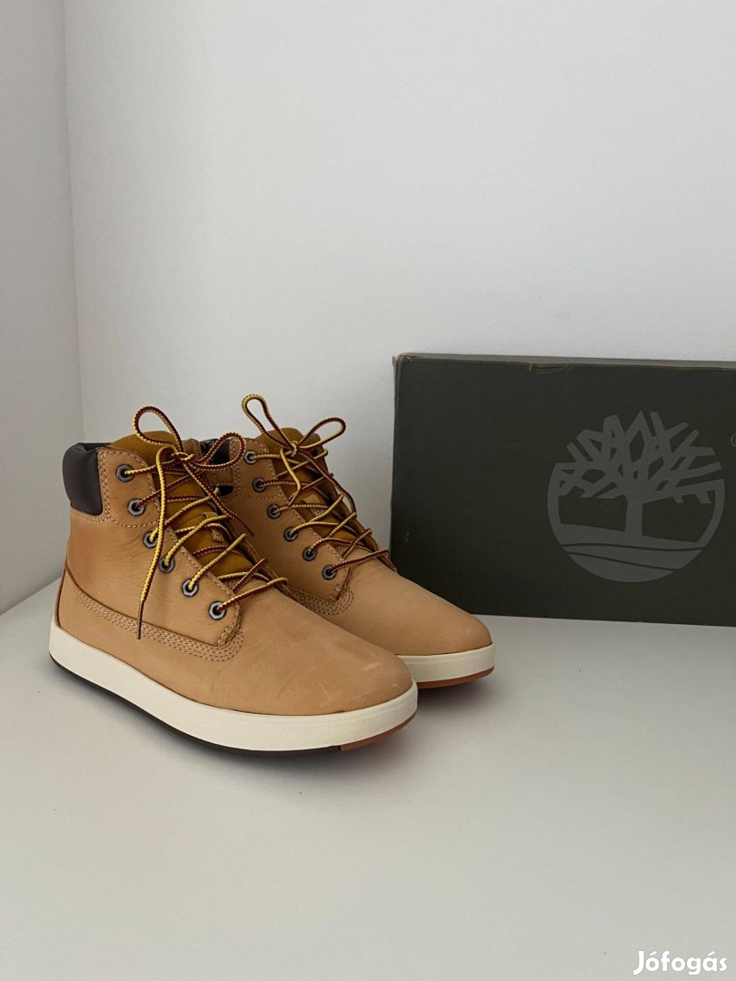 Timberland magasszárú barna cipő