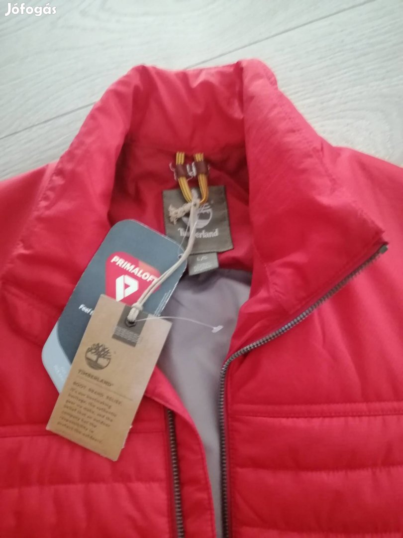Timberland piros kabát (L-es) eredeti új
