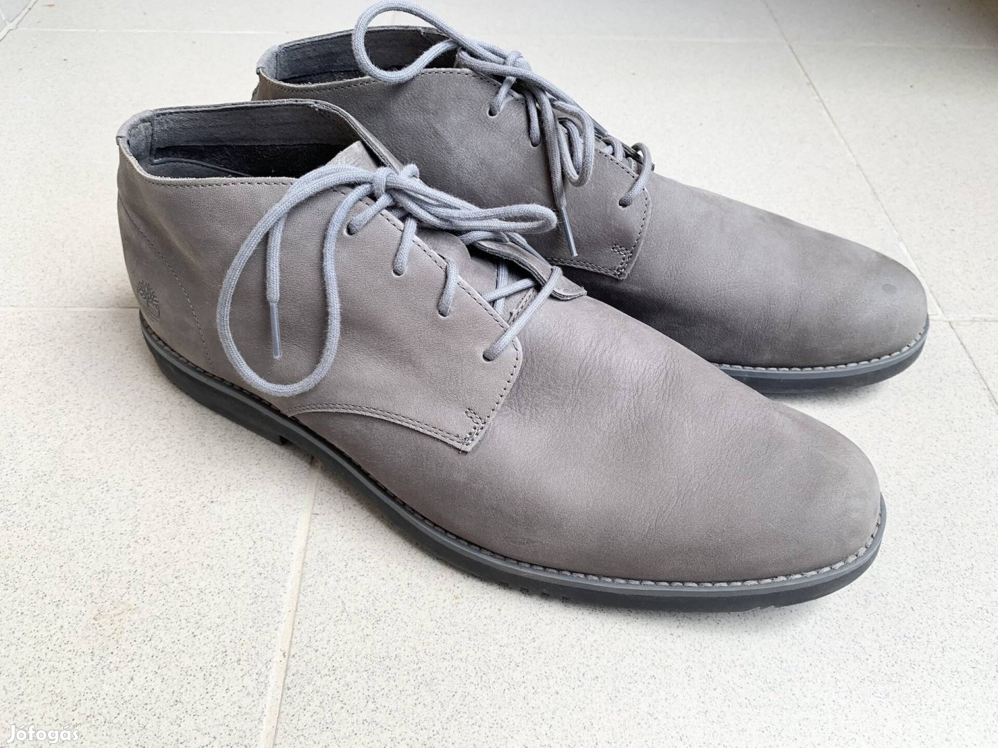 Timberland szürke bőr cipő férfi cipő 46  11,5